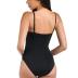Island Goddess Rouched Body Lingerie Mio One Piece Swimsuit