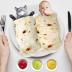 Tortilla Blanket Baby, Baby Burritos Swaddle Blanket, Taco Blanket for Newborn Toddler, 285 GSM Soft Flannel Wearable Wrap Blanket Funny Gifts for Baby Shower Boy Girl 0-3 6 9 Months