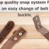 F&L CLASSIC Western Belt without buckle for men – Full Grain Leather Cowboy Belts for jeans - One Piece Leather strap belt, USA,2022-06, size 46