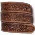 F&L CLASSIC Western Belt without buckle for men – Full Grain Leather Cowboy Belts for jeans - One Piece Leather strap belt, USA,2022-06, size 46