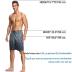 Flytop Mens Swim Trunks Quick Dry Board Shorts with Zipper Pockets Bathing Suit
