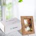 iRahmen 4 Pack 5x7 Picture Frame Rustic Brown Set with High Definition Glass 5 x 7 Photo Frames for Desktop Display and Wall Mounting.