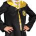 Harry Potter Hufflepuff Robe, Official Wizarding World Costume Robes, Classic Kids Size Dress Up Accessory, Child Size Large (10-12)