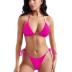 MOSHENGQI Women Sexy Brazilian Bikini 2 Piece Spaghetti Strap Top Thong Swimsuit Bathing Suit