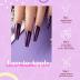 Beetles Purple Gel Nail Polish Set, 6 Colors Gel Polish Purple Glitter Summer Pastel Pink Nail Polish Soak Off U v LED Gel Nail Kit Diy Nail Art Manicure at Home Gift for Women, 2024 New Trend