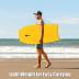 Goplus Boogie Boards for Beach, 37-41'' Super Lightweight Body Board with EPS Core, XPE Deck, HDPE Slick Bottom, Wrist Leash for Sea, Pool, Bodyboard Surfing for Kids Teens Adults