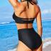 Holipick High Waisted Bikini Set for Women Two Piece Tummy Control Vintage Swimsuit Retro Halter Bathing Suit with Bottom