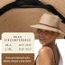 FURTALK Sun Hats for Women Summer Wide Brim UV UPF 50+ Panama Fedora Foldable Packable Straw Beach Hat