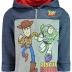 Disney Pixar Toy Story Woody Buzz Lightyear Big Boys Fleece Half Zip Hoodie 12