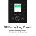 CHEF iQ Smart Pressure Cooker 10 Cooking Functions & 18 Features, Built-in Scale, 1000+ Presets & Times & Temps w/App for 600+ Foolproof Guided Recipes, Rice & Slow Electric MultiCooker, 6 Qt