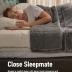 Wemore Sherpa Fleece Weighted Blanket for Adult, 15 lbs Dual Sided Cozy Fluffy Heavy Blanket, Ultra Fuzzy Throw Blanket with Soft Plush Flannel Top, 48 x 72 inches, Grey on Both Sides