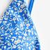 ZAFUL Women's Triangle Bikini Floral String Bikini Set Two Piece Swimsuit Bathing Suits