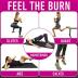 4 Fabric Booty Exercise Bands for Women & Men - Glute, Hip & Thigh Resistance Bands with Workout Guide
