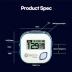 GOLFBUDDY Voice 2S+ Talking GPS Rangefinder, Clip on Hat Golf Navigation, Slope Mode on/Off, 18 Hours Battery Life, Shot Distance Measurement, Preloaded with 40,000 Courses Worldwide (Blue)