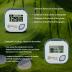 GOLFBUDDY Voice 2S+ Talking GPS Rangefinder, Clip on Hat Golf Navigation, Slope Mode on/Off, 18 Hours Battery Life, Shot Distance Measurement, Preloaded with 40,000 Courses Worldwide (Blue)
