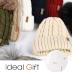 FURTALK Winter Beanie Hat for Women Fleece Lined Faux Fur Pom Pom Hats Womens Warm Thick Knit Skull Cap