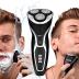 MAX-T Men Electric Razor, Rechargeable Wet & Dry Rotary Electric Shaver for Men (Black)