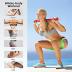 Resistance Bands, Exercise Workout Bands for Women and Men, 5 Set of Stretch Bands for Booty Legs