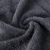Sunshinejing 3-Piece Bath Towel Set - 55.1 x 28 Inch, 29.5 x 13.4 Inch, 12.6 x 12.6 Inch - 100% Cotton, Grey
