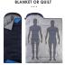 Sleeping Bags for Adults Backpacking Lightweight Waterproof- Cold Weather Sleeping Bag for Girls Boys Mens for Warm Camping Hiking Outdoor Travel Hunting with Compression Bags