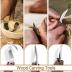 Wood Carving Tools, 10 in 1 Wood Carving Kit with Carving Hook Knife, Wood Whittling Knife, Chip Carving Knife, Gloves, Carving Knife Sharpener for Beginners Woodworking kit