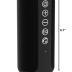 Ortizan Portable Bluetooth Speaker,IPX7 Waterproof Wireless Speakers with 24W Loud Stereo Sound,Deep Bass,Bluetooth 5.3,RGB Lights,Dual Pairing,30H Playtime for Home/Outdoor/Party/Beach,Gift Ideas
