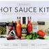Premium Hot Sauce Making Kit, 5 Varieties of Peppers, Jalapeno Habanero, Gourmet Spice Blend, 4 Bottles, Fun Labels, Make your own hot sauce, DIY Gift for Dad (Premium Kit)