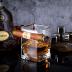 YouYah Cigar Whiskey Glasses with Cigar Holder-Set of 2,Cigar Accessories,Crystal Whisky Glass Set with Indented Cigar Rest,Premium Rocks Glass,for Brandy,Cocktail,Vodka,Bourbon,Gifts for Men(9.5oz)