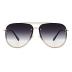Premium Rimless Oversized Aviator Sunglasses for Women, Polarized PC Lens UV Protection Women’s Shade VF2203