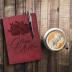 Personal Leather Journal Notebooks | 12 Design, 9 Color - Chestnut | Journal for Women, Men - Custom Notebook to Write in - Diary for Girls, Women - Personalized Gift Idea for Girl, Boy, Mom and Dad