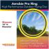 Aerobie Pro Ring Outdoor Flying Disc, 14 inches, Yellow