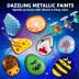 JOYIN 12 Rock Painting Kit- Glow in The Dark Rock Kit, Arts and Crafts for Kids Ages 6-12, Art Supplies, Kids Craft Paint Kits, Arts & Crafts Toy for Boys Girls Birthday Party Gift