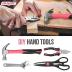 Hi-Spec 54pc Tool Set General Household Toolkit with Toolbox Storage Case, Pink Ladies Basic House DIY Tool Kit Set for Women Home Garage Office College Dormitory Use