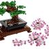 LEGO Icons Bonsai Tree Building Set, Features Cherry Blossom Flowers, DIY Plant Model for Adults, Creative Gift for Home Décor and Office Art, Botanical Collection Design Kit, 10281