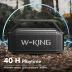 W-KING Bluetooth Speaker- 100W Peak 60W RMS Deep Bass, IPX6 Portable Waterproof Loud Bluetooth Speakers Wireless with Subwoofer, 40H/Power Bank/TF/AUX/EQ, Party Boombox Outdoor Large Bluetooth Speaker