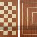 Nine Men's Morris Game - Dual Side Wooden Board with Wooden Pieces