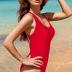 Upopby Women's One Piece Athletic Swimsuit Crisscross Sports Training Racerback Swimwear Plus Size Slimming Bathing Suit