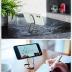 Phone Ring Holder Finger Kickstand 360°Rotation Cellphone Back Grip Foldable Cell Phone Stand for Desk Compatible with iPhone iPad Smartphones Tablets (with Universal Magnetic Car Mount)