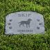 Let's Make Memories Personalized Dog Memorial - Pet Memorial Stone - Sympathy - Resin Garden Stone - 60+ Dog Breeds