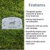 Let's Make Memories Personalized Dog Memorial - Pet Memorial Stone - Sympathy - Resin Garden Stone - 60+ Dog Breeds