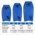 Bodyboard with Wrist Leash, 33-inch/37-inch/42-inch Lightweight Body Board with EPS Core and High-Speed Slick Bottom Surface, Perfect Surfing for Kids Teens and Adults