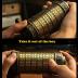 Cryptex Da Vinci Code Mini Cryptex Lock Puzzle Boxes with Hidden Compartments Anniversary Valentine's Day Romantic Birthday Gifts for Her Gifts for Girlfriend Box for Men