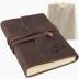 Personalized Leather Journals to Husband Engraved Antique Notebook Handmade Leather Bound Custom Notepad for Men Gift from Wife Diary Ideal Gifts at Valentine's Day, Christmas, Birthday, Anniversary
