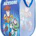 Jay Franco Disney Pixar Toy Story Pop Up Hamper - Mesh Laundry Basket/Bag with Durable Handles - Features Woody, Buzz Lightyear & Forky (Official Disney Product)