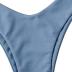 Verdusa Women's Twist Front High Cut Thong Two Piece Bikini Set Swimsuit