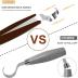 Ninonly Wood Carving Tools 13pcs Wood Carving Kits - Includes Hook Carving Knife Detail Wood Knife Whittling Knife Oblique Knife Trimming Knife Chip Carving Knife for Beginners Spoon Bowl Woodworking