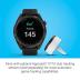 Garmin Approach S42, GPS Golf Smartwatch, Lightweight with 1.2" Touchscreen, 42k+ Preloaded Courses, Gunmetal Ceramic Bezel and Black Silicone Band, 010-02572-10