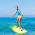 Goplus Boogie Boards for Beach, 41''/37''/33'' Lightweight Body Board with EPS Core, XPE Deck, HDPE Slick Bottom, Wrist Leash, Bodyboard for Kids Adults Surfing