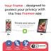 Frameo 10.1 Inch WiFi Digital Picture Frame with 1280 * 800P IPS Touch Screen HD Disply,Built-in 16GB Storage,Video Clips and Slide Show,Send Photos Instantly from Anywhere with via Free APP…