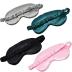 LERSVICVIL Sleep Mask 4 Pack Silk Eye Cover Soft Satin Blindfold Elastic Strap Night Eyeshade Travel Nap for Women Men